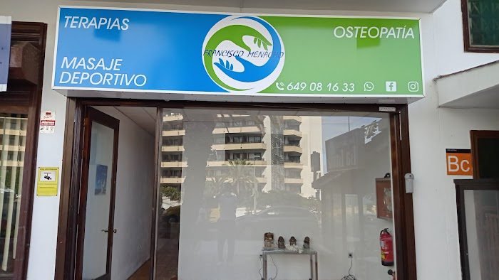 Francisco Menacho Masajes, Terapias y Osteopatía