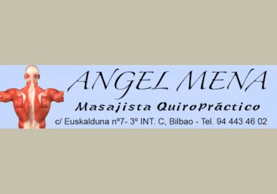 Masajista Quiropráctico Bilbao – Angel Mena
