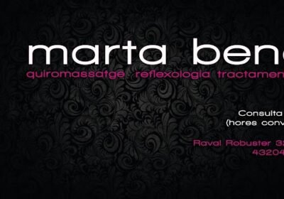Marta Benet – Quiromassatge i Acupuntura