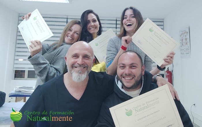 Curso Quiromasaje Huelva – Curso Osteopatía Huelva – Escuela Naturalmente