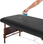🛏️ Sábana de piel sintética para camilla de masaje beige - Imagen 4