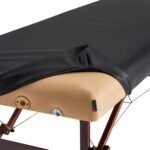 🛏️ Sábana de piel sintética para camilla de masaje beige - Imagen 5