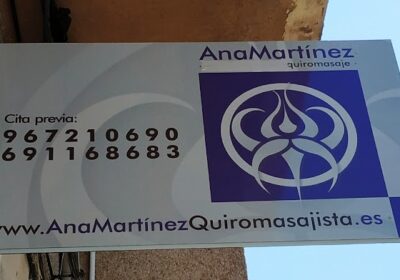 Ana Martínez Sala de Quiromasaje y Estética