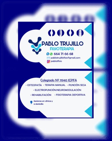 Pablo Trujillo Fisioterapia a Domicilio
