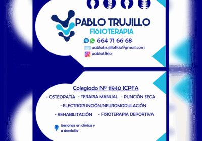 Pablo Trujillo Fisioterapia a Domicilio