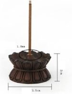 🪔 Soporte Zen para Incienso en Forma de Loto - Imagen 2