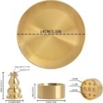 🕯️ Soporte de Incienso 3 en 1 de Latón para Decoración del Hogar - Imagen 2