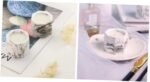 🕯️ 2 Piezas de Velas Aromáticas Jaspeadas para Cumpleaños y Decoración - Imagen 4