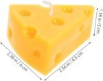 🕯️ Vela Aromaterapia Queso - 2 Piezas Perfume y Relajación - Imagen 2