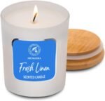 🕯️ Vela Perfumada Lino Fresco 200 g - Cera de Soja y Aromaterapia - Imagen 2