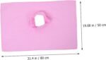 🛏️ Toalla y Almohada para Masaje Rosa Satinada, 2 Piezas - Imagen 4