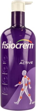 🧴 FISIOCREM GEL ACTIVE 600ml | Preparación Muscular y Ligamentosa | Formato Familiar - Imagen 2