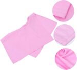 🛏️ Toalla y Almohada para Masaje Rosa Satinada, 2 Piezas - Imagen 7