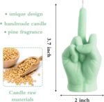 🌿 Vela aromática de pino para decoración y aromaterapia - Imagen 2