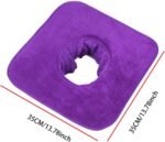 🛁 Toalla de Masaje Reutilizable Morada para Salón y SPA - Imagen 3