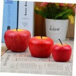 🍎 Velas de frutas artificiales para Navidad y bodas - Imagen 4