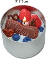 🕯️ Caja de Lata para Galletas y Velas Aromáticas - Imagen 2