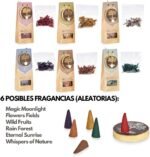 🕯️ Pack de Inciensos: 30 Conos, 56 Varillas y 2 Quemadores. Aromaterapia y Relajación. - Imagen 2
