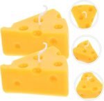 🕯️ Vela de Aromaterapia de Queso - Pack de 2 - Imagen 5