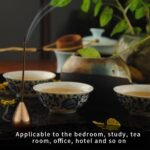🕯️ Mini Incensario Gota de Agua de Latón para Dormitorio y salón de té - Imagen 5