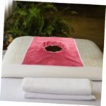 🛏️ Beavorty 8 Piezas de cobertura para masaje y camilla rosa - Imagen 7
