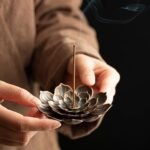 🪴 Soportes de Loto de Latón para Incienso - 2 Pcs - Imagen 6