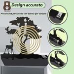 🦌 Soporte Antimosquitos Espiral en Forma de Alce y Árbol - Imagen 4