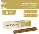 🕉️ Palosanto: Incienso Natural de Palo Santo y Copal - 5 Varillas para Energía Positiva - Imagen 2