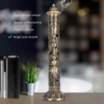 🕯️ Soporte Vertical de Metal para Incienso Tallado - Imagen 2