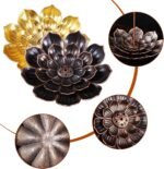 🪴 Soportes de Loto de Latón para Incienso - 2 Pcs - Imagen 3