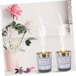 🕯️ HAWILLOSCH 2 Piezas - Vela Perfumada con Flores Secas - Imagen 6