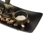🧘‍♂️ Candelabro Buda y Quemador de Incienso para Decoración Zen - Imagen 6