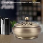 🕯️ Quemador de Incienso de Cobre, Decoración Artesanal y Duradera - Imagen 4