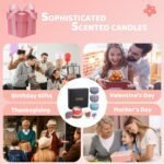 🕯️ Kit de Velas Aromáticas y Bombas de Baño para Mujeres - Imagen 7