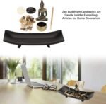 🧘‍♂️ Candelabro Buda y Quemador de Incienso para Decoración Zen - Imagen 3