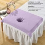 🛏️ Sábana de masaje con orificio facial de algodón (70 x 100 cm) - Imagen 4