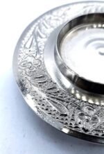 🕯️ CRIGEMA - Quemador de Incienso de Latón Dorado con Mango de Madera y Altura Regulable - Imagen 2