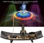 🧘‍♂️ Candelabro Buda y Quemador de Incienso para Decoración Zen - Imagen 2