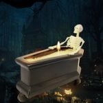 💀 Vela de calavera para Halloween, decoración espeluznante y regalo🎃 - Imagen 6