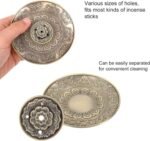 🪔 Soporte de Incienso Loto de Latón y Cobre para Oficina y Dormitorio - Imagen 3