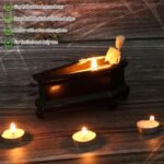 💀 Vela de calavera para Halloween, decoración espeluznante y regalo🎃 - Imagen 3