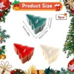 <p>🕯️ <strong>Juego de 3 velas perfumadas navideñas para regalo</strong></p> - Imagen 2