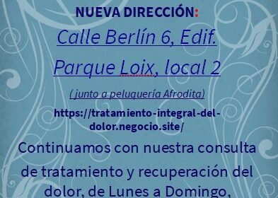 Tratamiento Integral del Dolor
