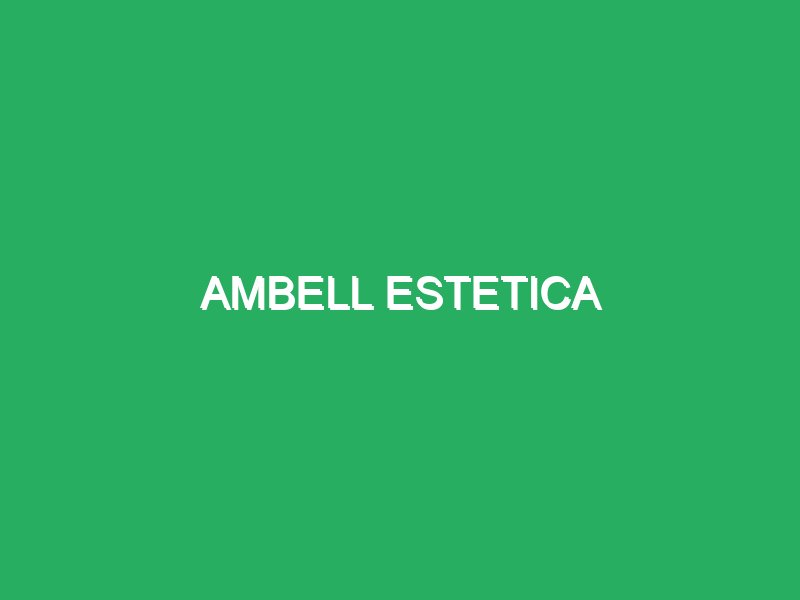 ambell estetica 39125 Masajes Terapéuticos Murcia