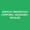 Espacio Terapéutico Corporal. Massages - Masajes relajantes especiales