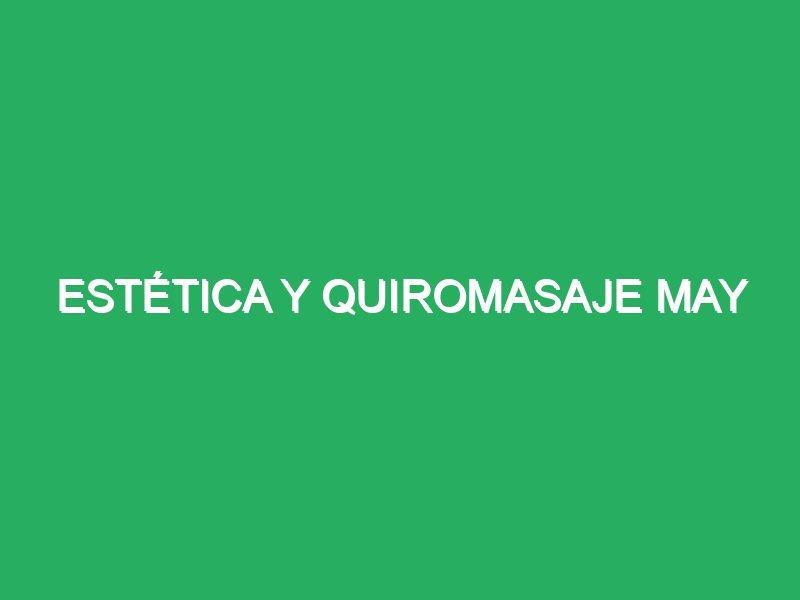 estetica y quiromasaje may 31375 masajes para espalda