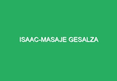 Isaac-Masaje Gesalza