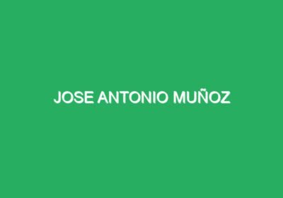 Jose Antonio Muñoz