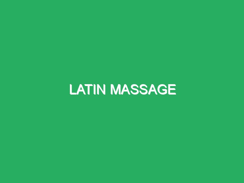 latin massage 34036 Masajes DV Alicante Reseñas