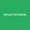 Masaje San Miguel